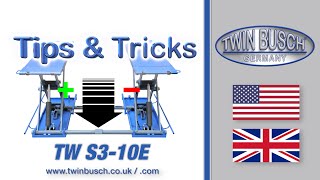 Ajustment of the lowering speed on a TW S310E scissor lift from TWIN BUSCH®  Tips amp Tricks [upl. by Ellmyer]