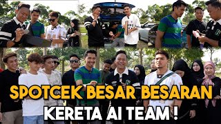 SPOTCHECK BESAR BESARAN KERETA AI TEAM [upl. by Nedmac]