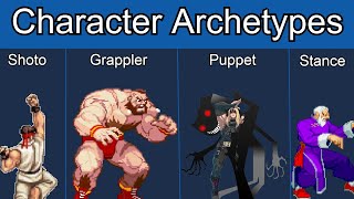 Character Archetypes in Fighting Games  Full BreakdownVideo Essay [upl. by Cole]