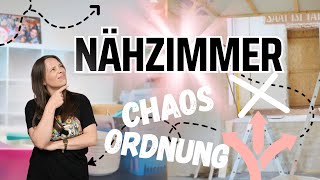 Nähzimmerchaos  Ich brauche eine Veränderung 🧵🚧 [upl. by Asetal614]