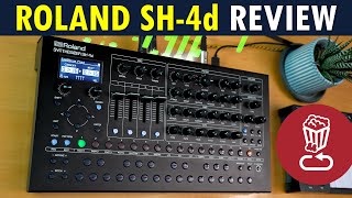 Roland SH4d Review The multiengine synth battle heats up  Full SH4d tutorial [upl. by Ilime]