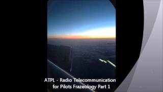 Radio Communication for Pilots ATPL part 1 [upl. by Ynattirb]