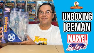 UNBOXING ICEMAN MARVEL SELECT [upl. by Nabatse]