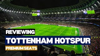 Tottenham Hotspur hospitality review  Premium Seats  The Padded Seat [upl. by Yrol]