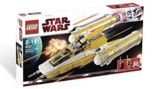 LEGO Star Wars 8037 Anakins Ywing Starfighter™ Review [upl. by Elokkin933]