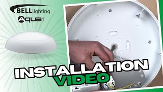 Aqua 1 LED Bulkhead  Installation Video [upl. by Lysander112]