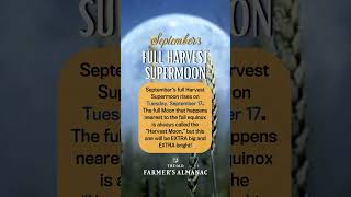 Septembers FULL HARVEST SUPERMOON [upl. by Nnylecyoj596]