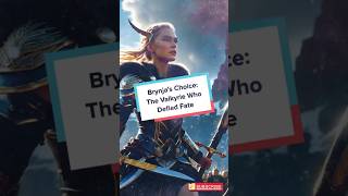 Brynjas Choice The Valkyrie Who Defied Fate mythology story shorts history [upl. by Graff]