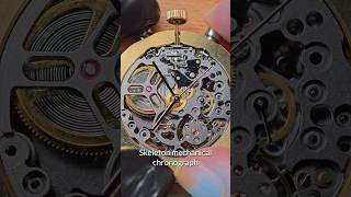 A mechanical chronograph movement WWT 49 [upl. by Nosidda]