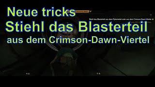 Stiehl das Blasterteil aus dem CrimsonDawnViertel Neue tricks Star Wars Outlaws [upl. by Assirehc713]