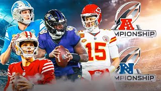 NFL Conference Championships Predictions and Bets [upl. by Erna]