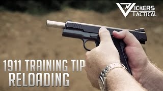 Wilson Combat 1911 Training Tip Reloading [upl. by Fabiolas]