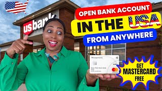 How To Open A Bank Account In The USA From Any Country amp Get A Debit Mastercard FREE [upl. by Swaine]