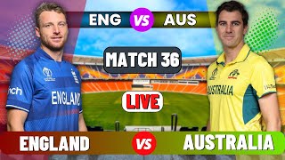 Live AUS Vs ENG ICC World Cup 2023  Live Cricket Match Today  Australia vs England  1st Inning [upl. by Annod183]