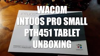 Unboxing for Wacom Intuos Pro Digital Graphic Drawing Tablet Small PTH451 [upl. by Ial893]