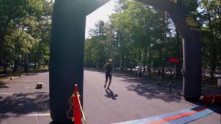 Belleplain SprintSuper Sprint Tri amp Du Finish Line 2019 [upl. by Hayotal]