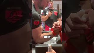 Devon Larratts right hand showed a master class to the Bulgarian armwrestling [upl. by Repsac886]