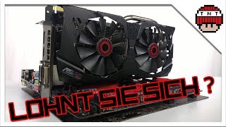 Grafikkarte unter 300 Euro Asus GTX 970 TestReview deutschGerman Lohnt sie sich noch 2018 [upl. by Nanny]