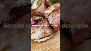 COMO FAZER  Medalhão de frango e bacon no forno shorts [upl. by Brittney]