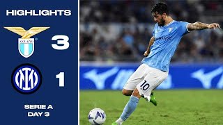 Highlights  LazioInter 31 [upl. by Nazar]