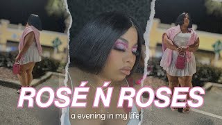 VLOG  COME WITH ME TO THE ROSÉ Ń ROSES EVENT 💕🌹✨ [upl. by Miahc]