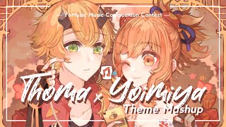 YoMusic Music Composition Contest Entry  Thoma x Yoimiya Theme Mashup [upl. by Wilhelm]