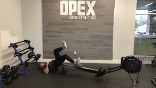 Single leg Rower Hamstring Curls [upl. by Michaelina]