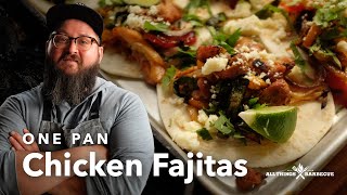 One Pan Chicken Fajitas [upl. by Lally]