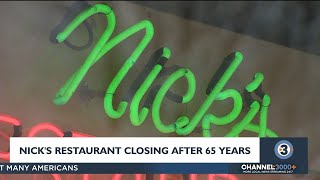 State Street mainstay Nicks Restaurant set to close [upl. by Graubert378]