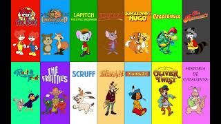 FoxTown2002’s Top 14 Favourite Cartoon Kids Shows [upl. by Auqemahs]