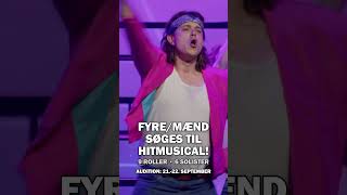 FYREMÆND SØGES TIL HITMUSICAL 2122 september 2024 – quotVi maler byen rød The Musical 2quot [upl. by Ytirehc]