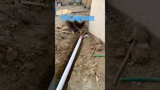 Amazing PVC pipes line fittings plumbing works please subscribemychannel please [upl. by Meingoldas]