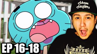 The Amazing World Of Gumball Ep 1618 REACTION TRAUMATIZED [upl. by Cirdet]