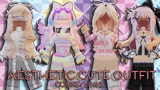 Aesthetic Outfit codesLinks for berry avenue and bloxburg in roblox [upl. by Yunick708]