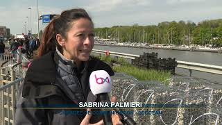 Les premiers quotradeaux végétalisésquot flottent dans le Port de Bruxelles [upl. by Salmon]