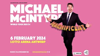 Michael McIntyre  MACNIFICENT  6 February 2024  Antwerp [upl. by Furmark]