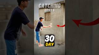 Fielding Practice  Day 30 📍 How to Improve Catches in Cricket30daychallenge field ing shorts [upl. by Coppinger]