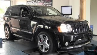 SRT 8 Jeep Grand Cherokee 61 Liter Hemi  Dyno Test  Stock  Road Test TV ® [upl. by Nele]