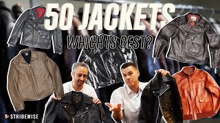 He Owns 50 Leather Jackets heres his top 5 [upl. by Gavette]