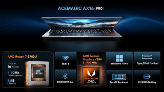 Introducing the arrestive ACEMAGIC Laptop AX16 Pro💥💥💥 [upl. by Ekard]