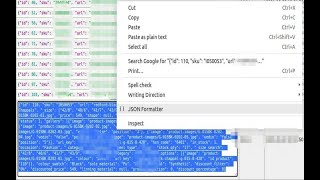 JSON formatter inline chrome extension [upl. by Alyahsal]