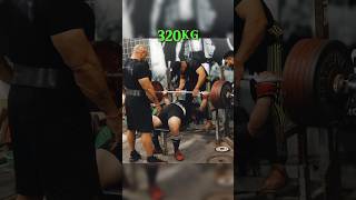 HEAVIEST BENCH PRESS OF INDIA 🇮🇳 320 KG 🙅😘 [upl. by Nikral]