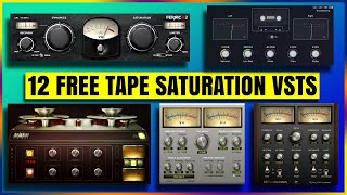 Best Free Tape Saturation Plugins 2022 [upl. by Moreland456]