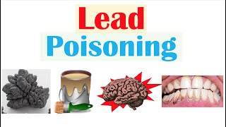 Lead Poisoning Lead Toxicity  Sources Pathophysiology Signs amp Symptoms Diagnosis Treatment [upl. by Etana]