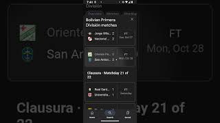 Bolivian Primera Division Football Scores bolivianprimeradivision [upl. by Aiak765]