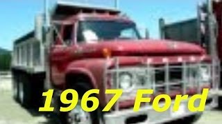 1967 T850 Ford Dump Truck Antique Truck Show Duncan BC [upl. by Noraha]