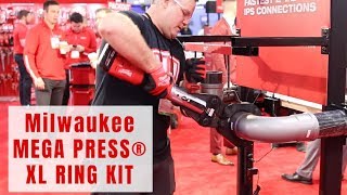 Milwaukee MEGA PRESS® XL Ring Kit ahrexpo [upl. by Aztiram]