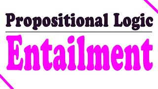 Propositional Logic Proofs Syntactic Entailment Proof Deductive Apparatus [upl. by Enneire]