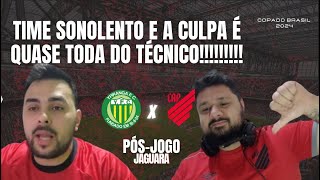 Pós jogo Ypiranga 2 x 1 Athletico  Sequência de jogos ruins termina em mais uma tragédia em Erechim [upl. by Nomyaw]