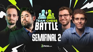 HikaruLevy v HessNaroditsky Batman amp Robin Of Chess Fight Commentator Duo Team Chess Battle SF2 [upl. by Einehpets]